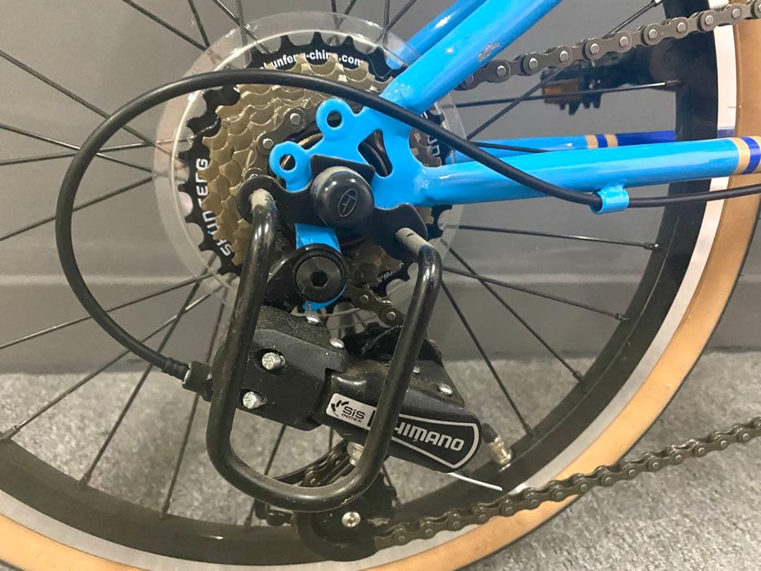 折りたたみ自転車 PANTHER 20インチ 7段変速 軽量アルミフレーム