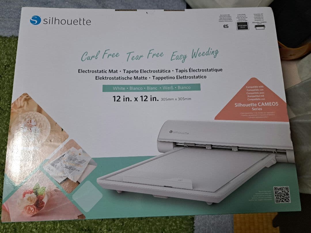 静電マットCAMEO5 CAMEO5PLUS CUT-MAT-ES-WHT-12