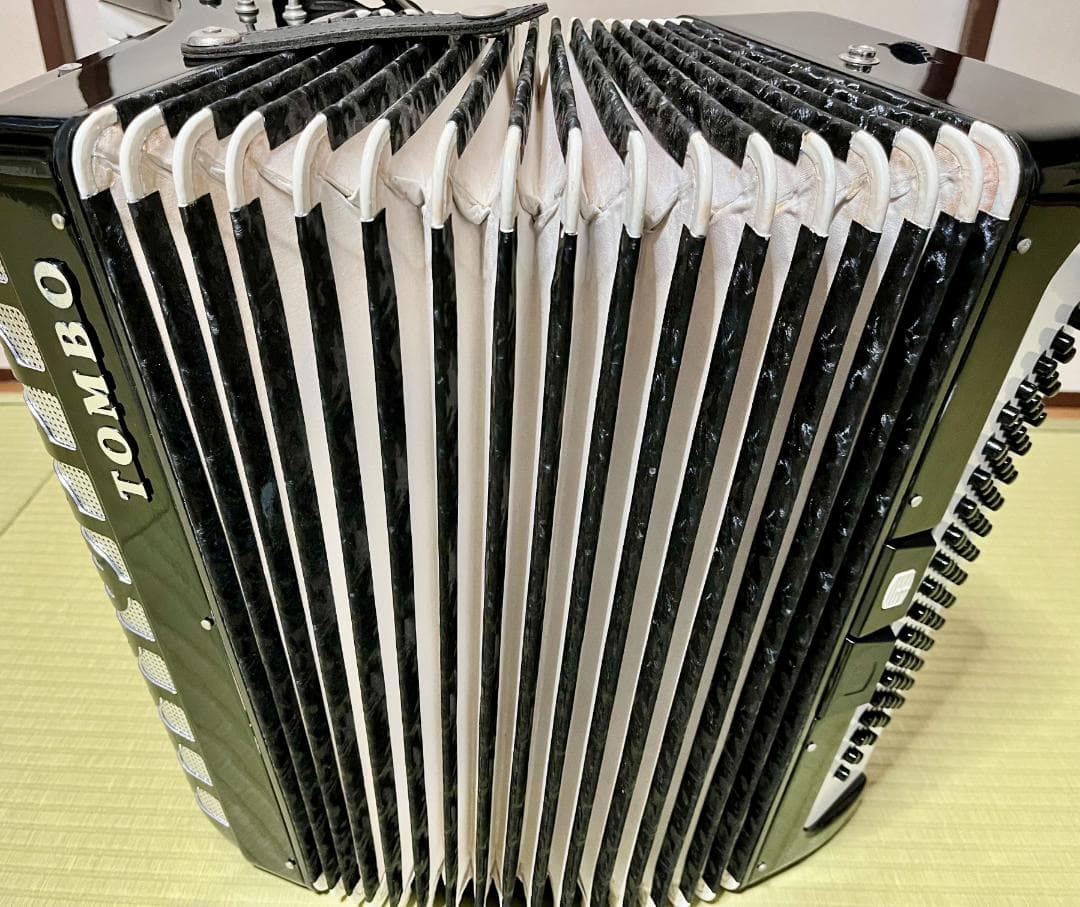 ★値下げ★TOMBOトンボ 独奏用アコーディオン J-80 J80★中古美品★