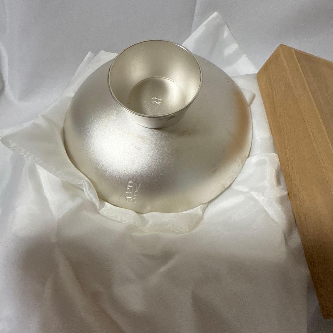 銀盃純銀　内閣総理大臣贈　箱付き 遺品整理