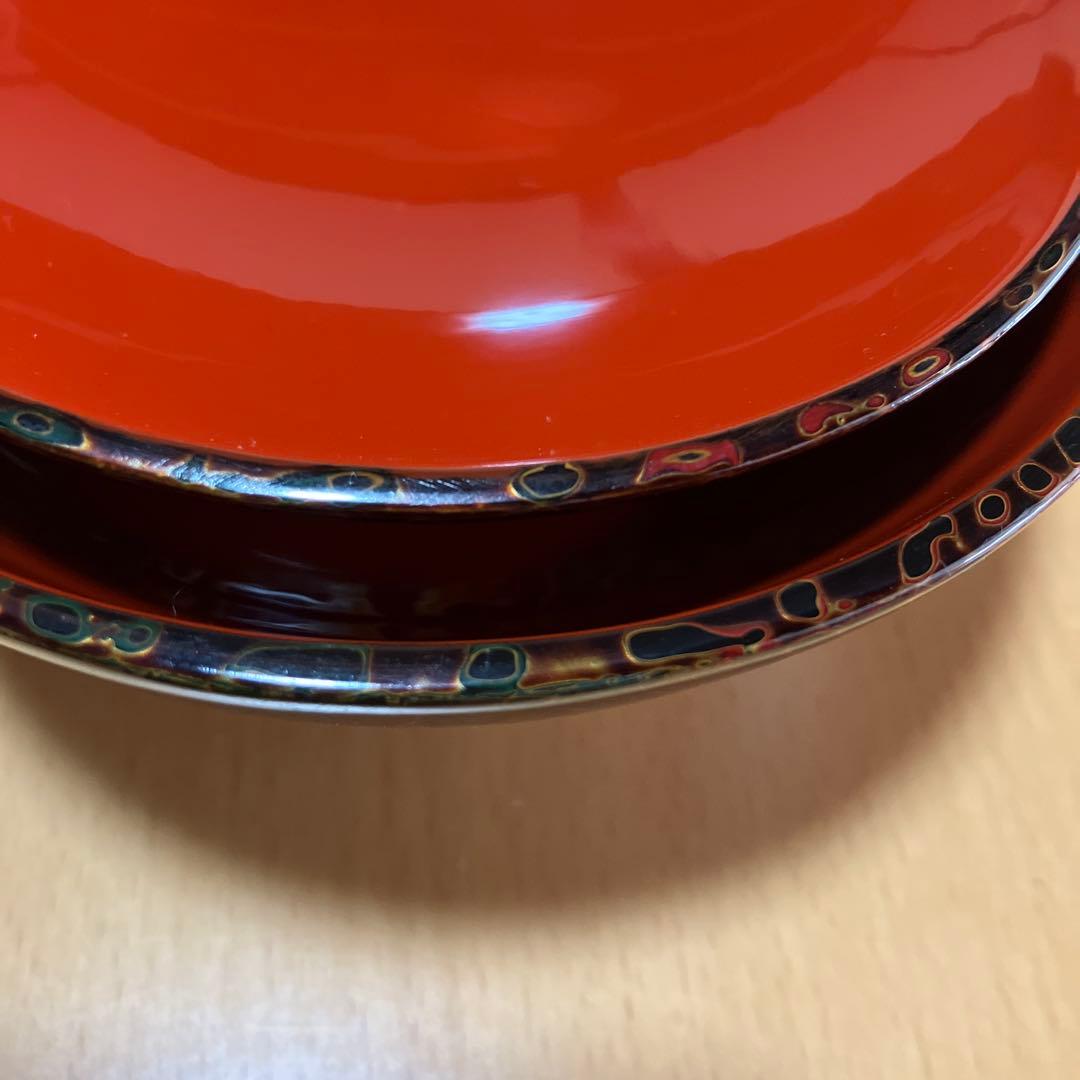 津軽塗　天然木　蓋付き椀　16個