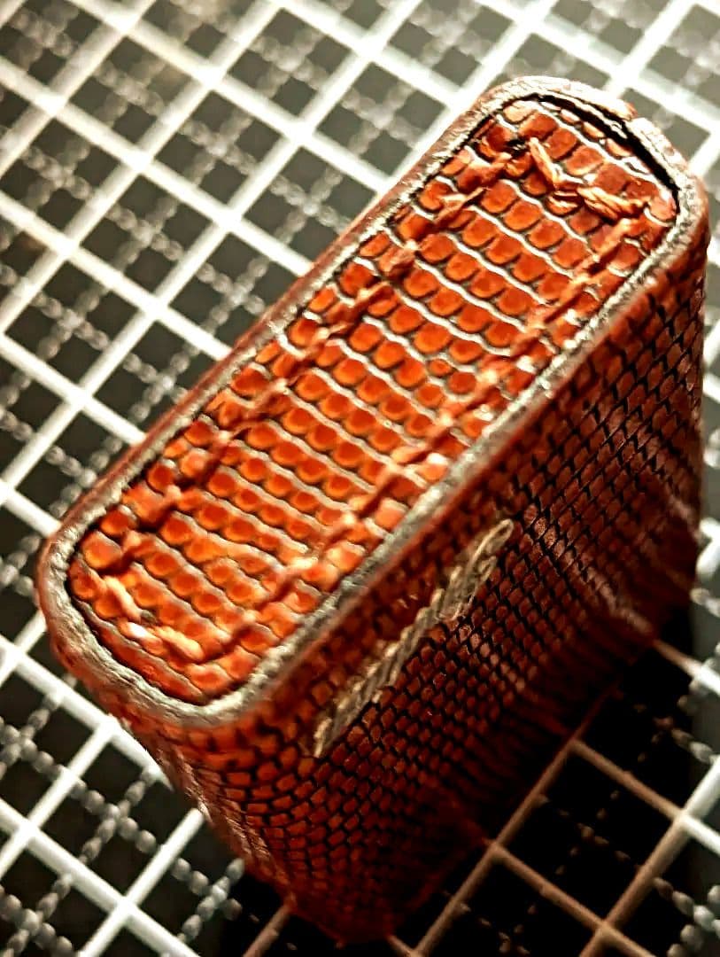 リザード蜥蜴革巻きジッポっぽ〜　オマケ付き