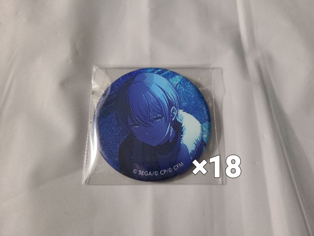 プロセカ グリッター缶バッジ Vol.20A 青柳冬弥