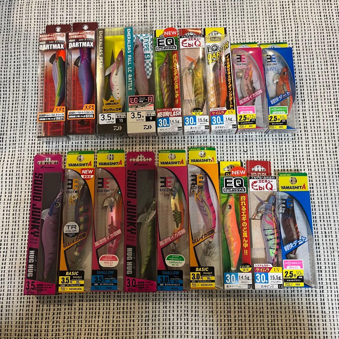 エギセット2.5号 3.0号 3.5号