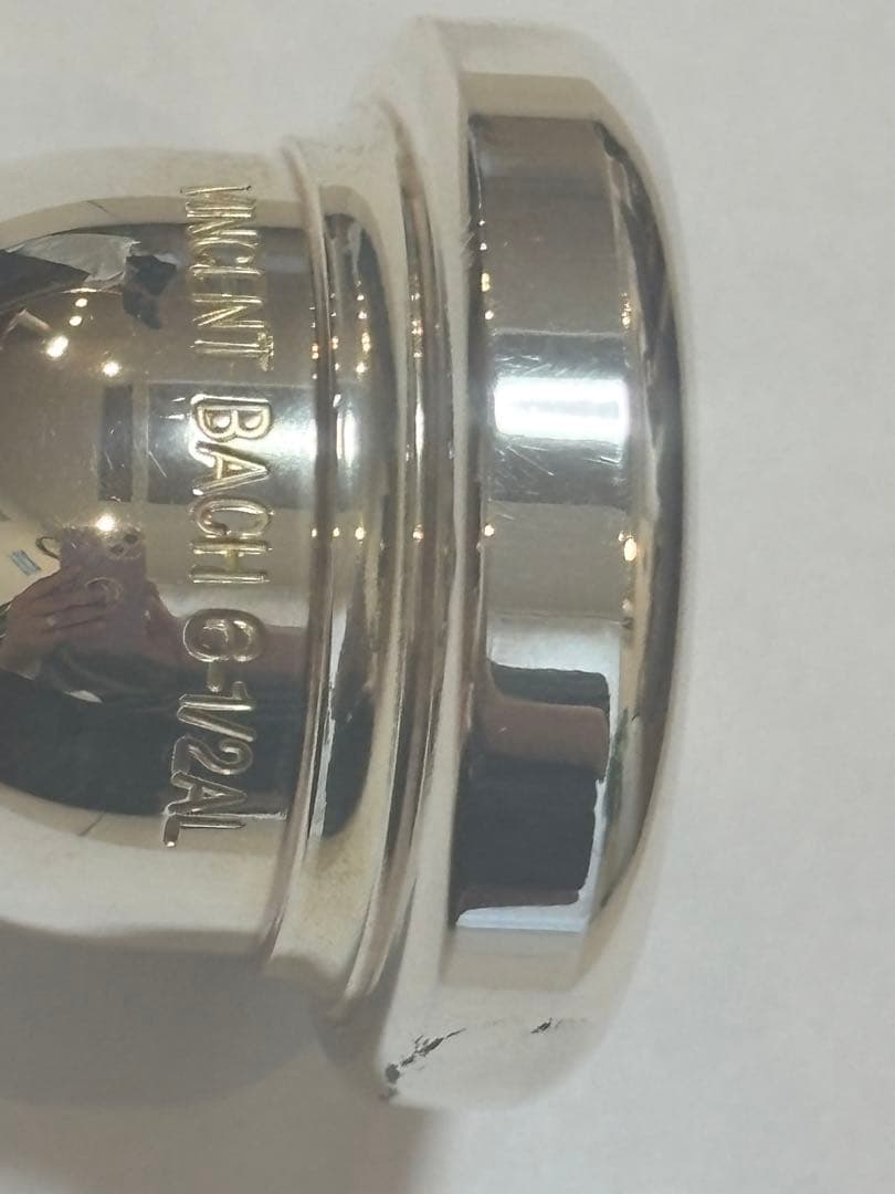 ★極美品★Bach 細管トロンボーンマウスピース 6-1/2AL 3506HAL