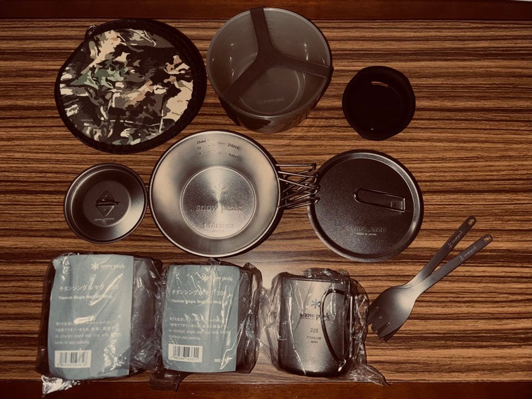 スノーピーク ユニフレーム キャプテンスタッグ(色々13品セット)