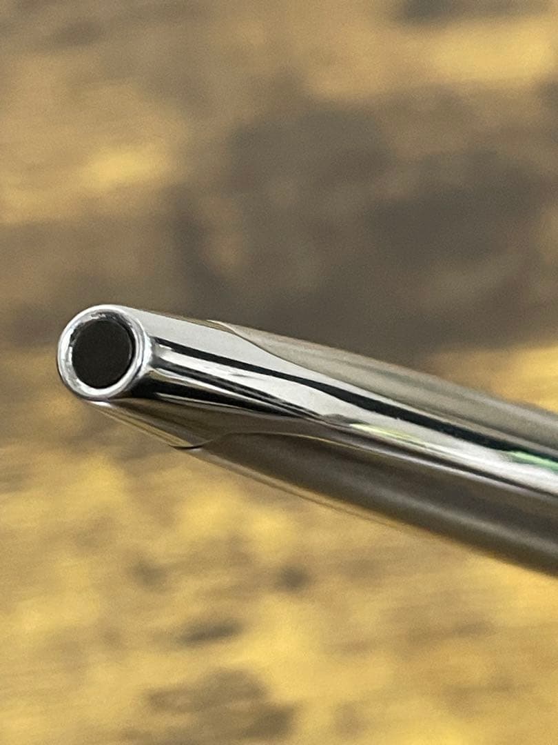 試筆のみ　1975年製　ペン先軸一体型　字幅F　ミュー　万年筆　H1175