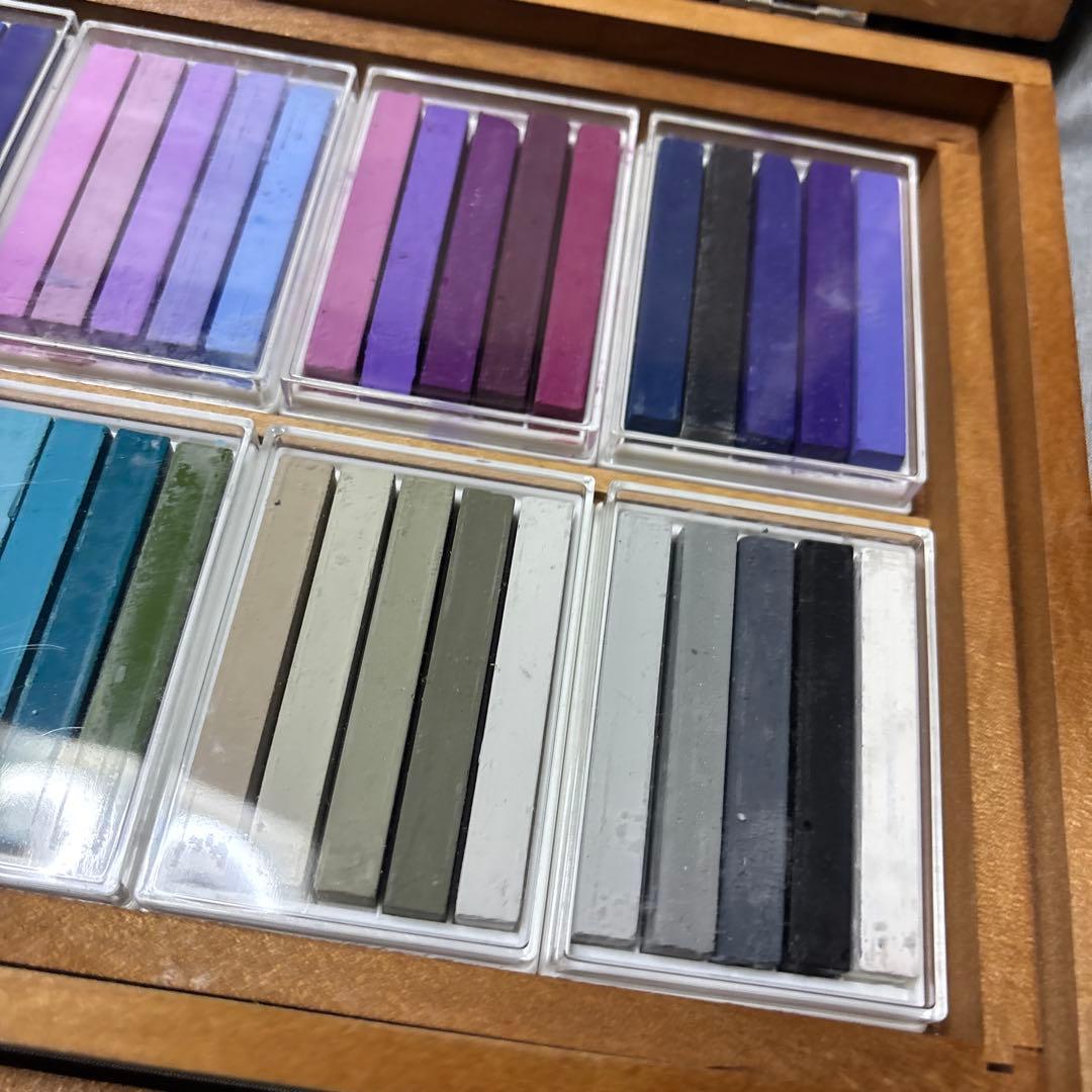 HOLBEIN ホルベイン アーティストオイルパステル 100色 セット 木箱付