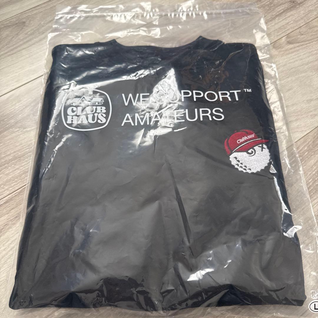 Malbon X CLUBHAUS Crewneck - Black 新品