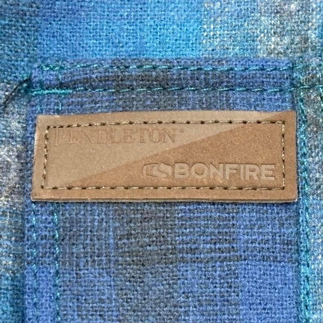 BONFIRE PENDLETON スノーボード ウェア S オンブレチェック