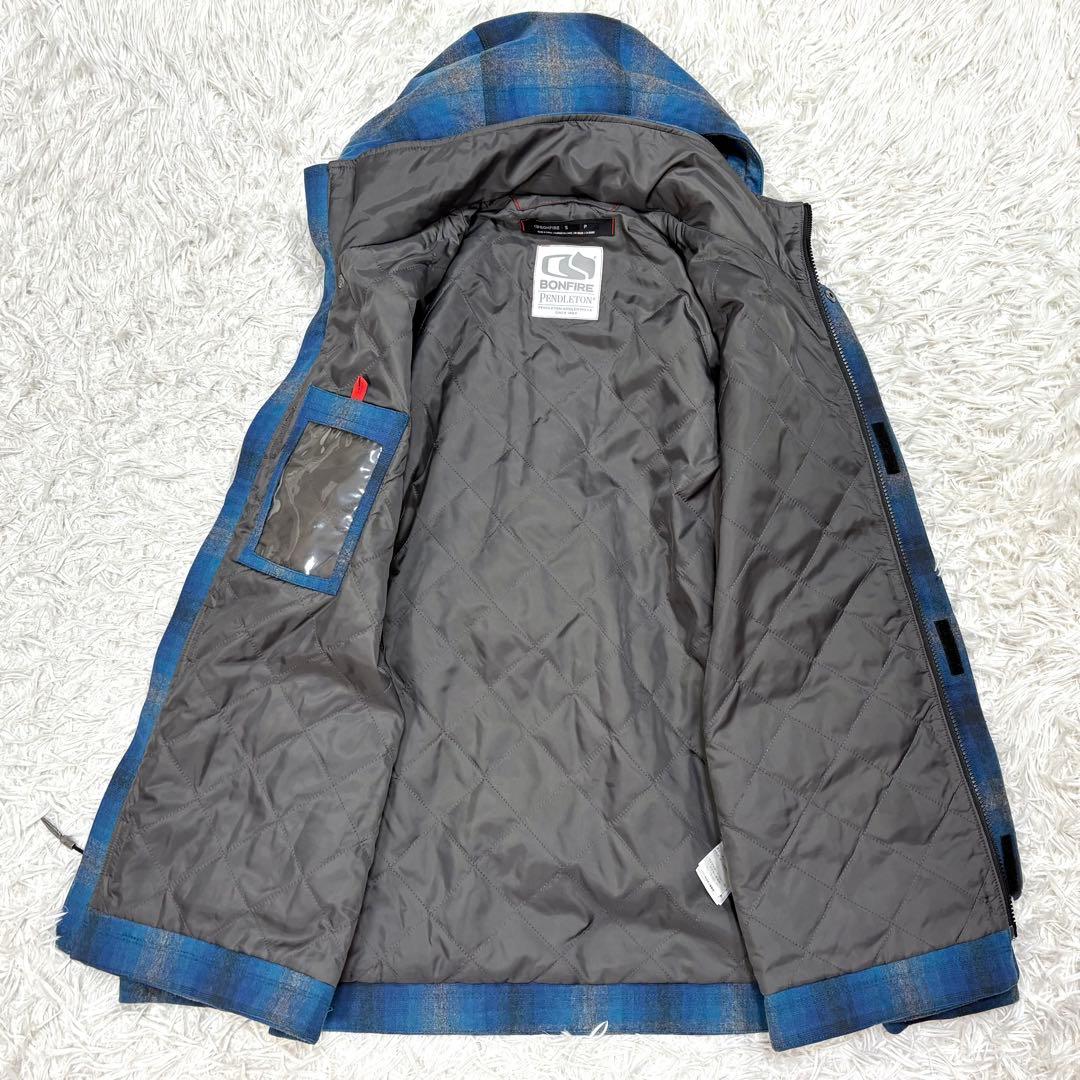 BONFIRE PENDLETON スノーボード ウェア S オンブレチェック
