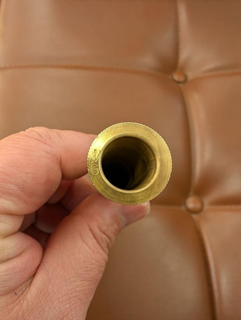 シャイアーズトロンボーン用 O❜Malley旧式VGトロンボーンマウスパイプ