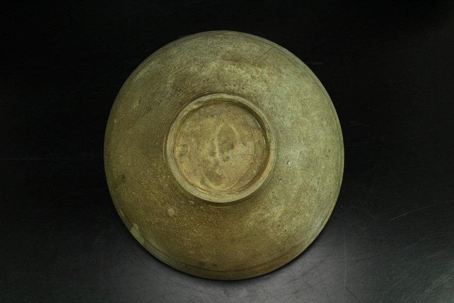 中国美術 内花紋 碗 φ17cm(K-LC484)