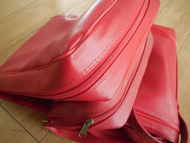 琴 箏 お琴 お箏 ソフトケース ケース カバー 13弦用 195㎝ 赤 手提げ