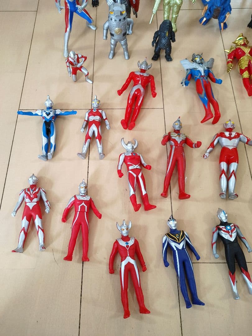ウルトラマンソフビまとめ売り