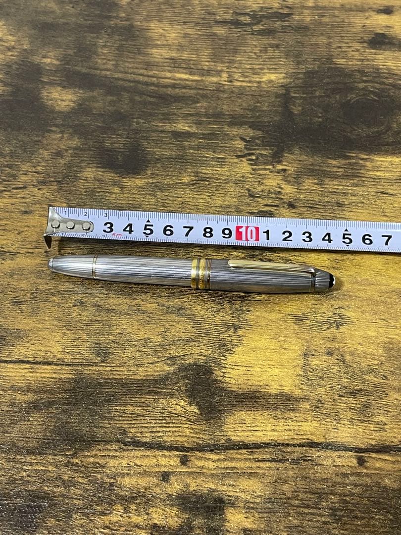 西ドイツ　モンブラン　1468 ヘミングウェイ　万年筆　18K シルバー 925