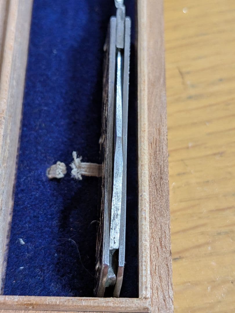 純銀製　彫金のペーパーナイフ