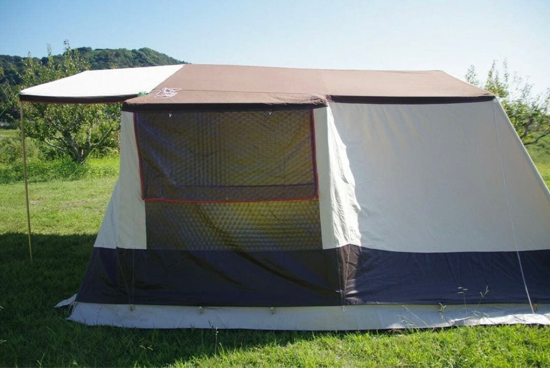 フランス幕 キャバノン シルビア５ 美品 フルコットン ロッジテント