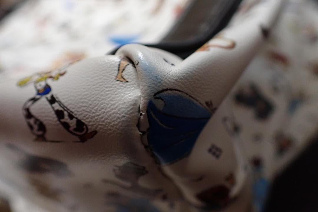 リンクスディズニー100周年トートバッグ ラウンドバッグ アイアンフードG9-C