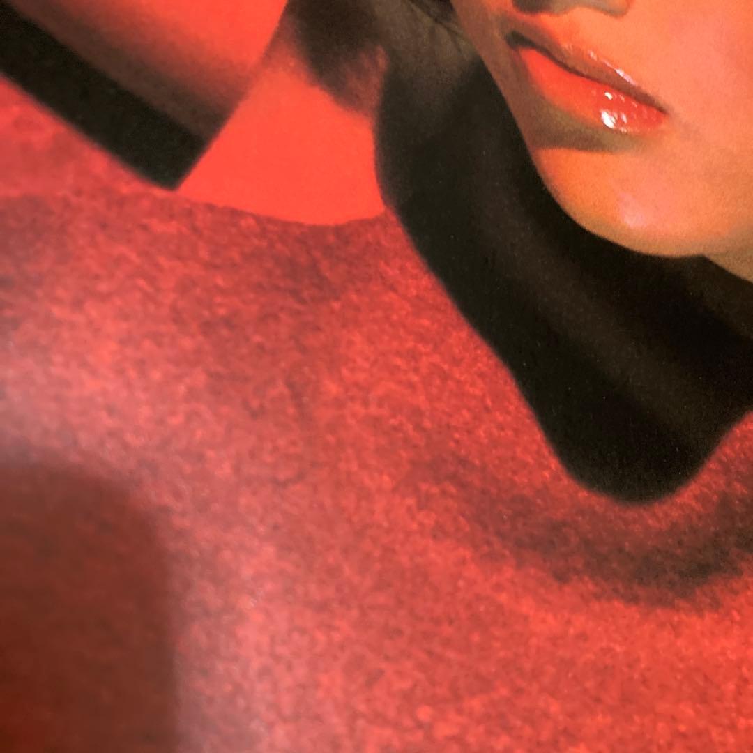 井川遥　BODY WILD FIT BOXER ポスター　美品　グンゼ　赤　２