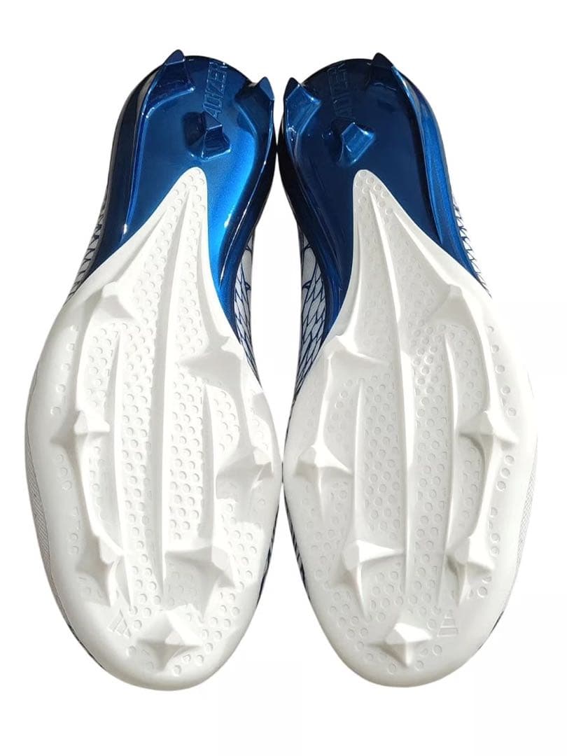 アディダス 30 アディゼロ エレクトリック アメフト スパイク シューズ 青
