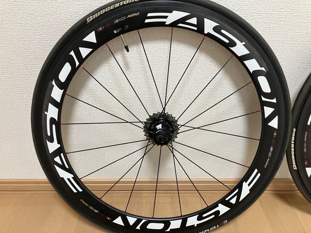 EASTON EC90 AERO カーボンクリンチャーホイール 前後セット