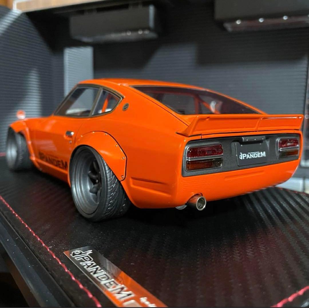 激レア！新品 イグニッションモデル 1/18 PANDEM S30 Z オレンジ