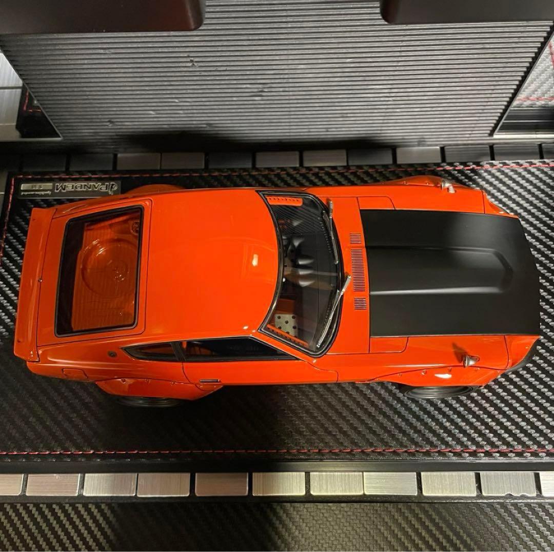 激レア！新品 イグニッションモデル 1/18 PANDEM S30 Z オレンジ