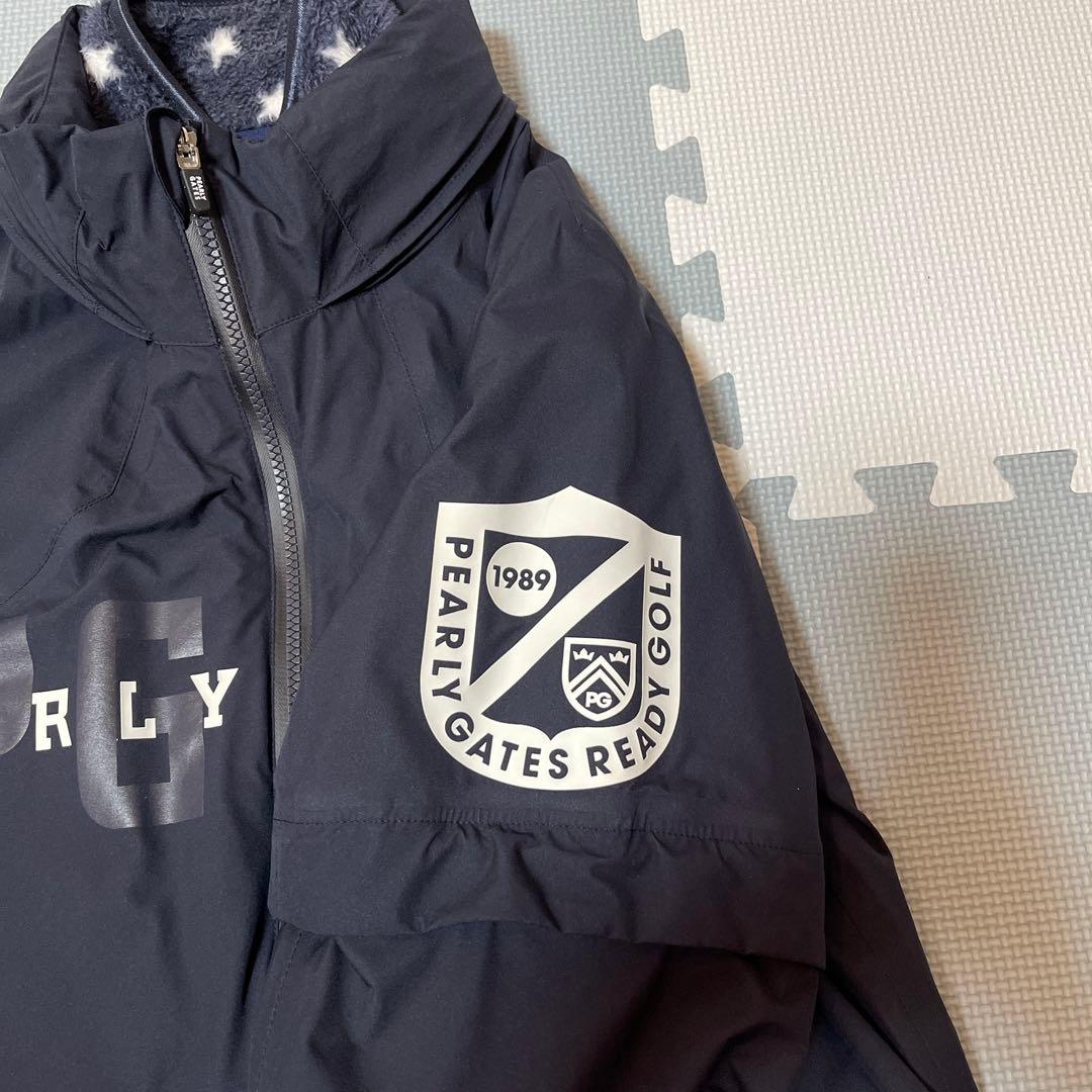 パーリーゲイツ　4WAY防寒ブルゾン サイズ4  ネイビー