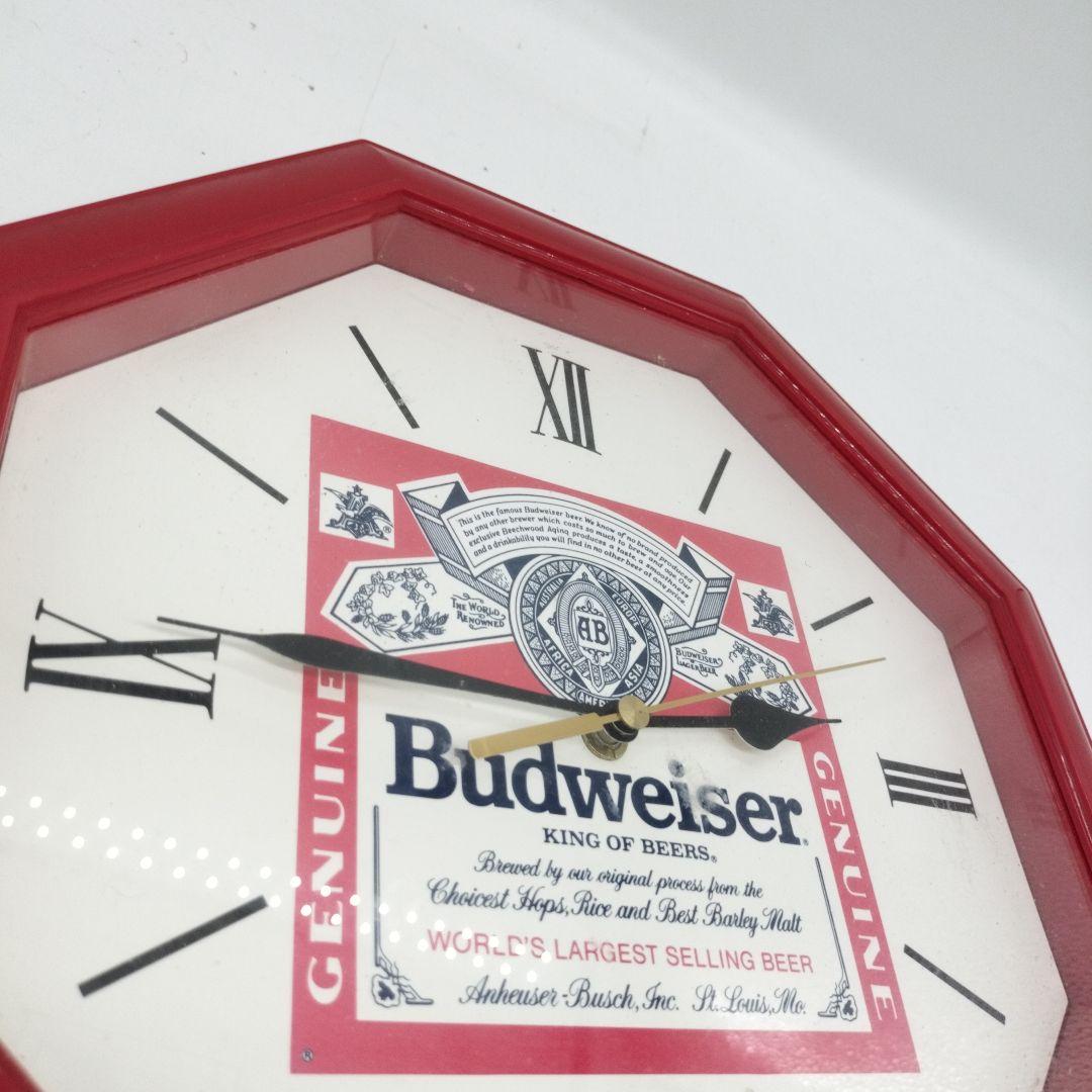 90s vintage Budweiser 壁掛け時計　アメリカン 雑貨　飾り物