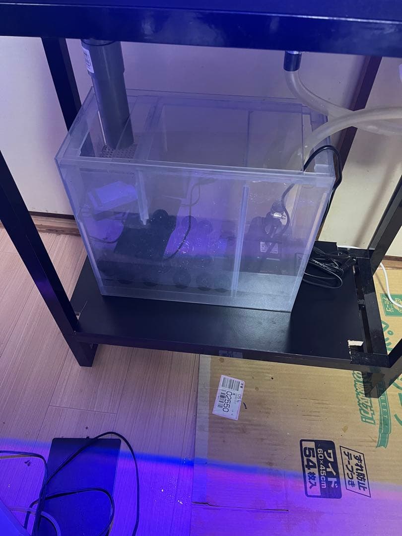 オーバーフロー60cmガラス水槽フルセット