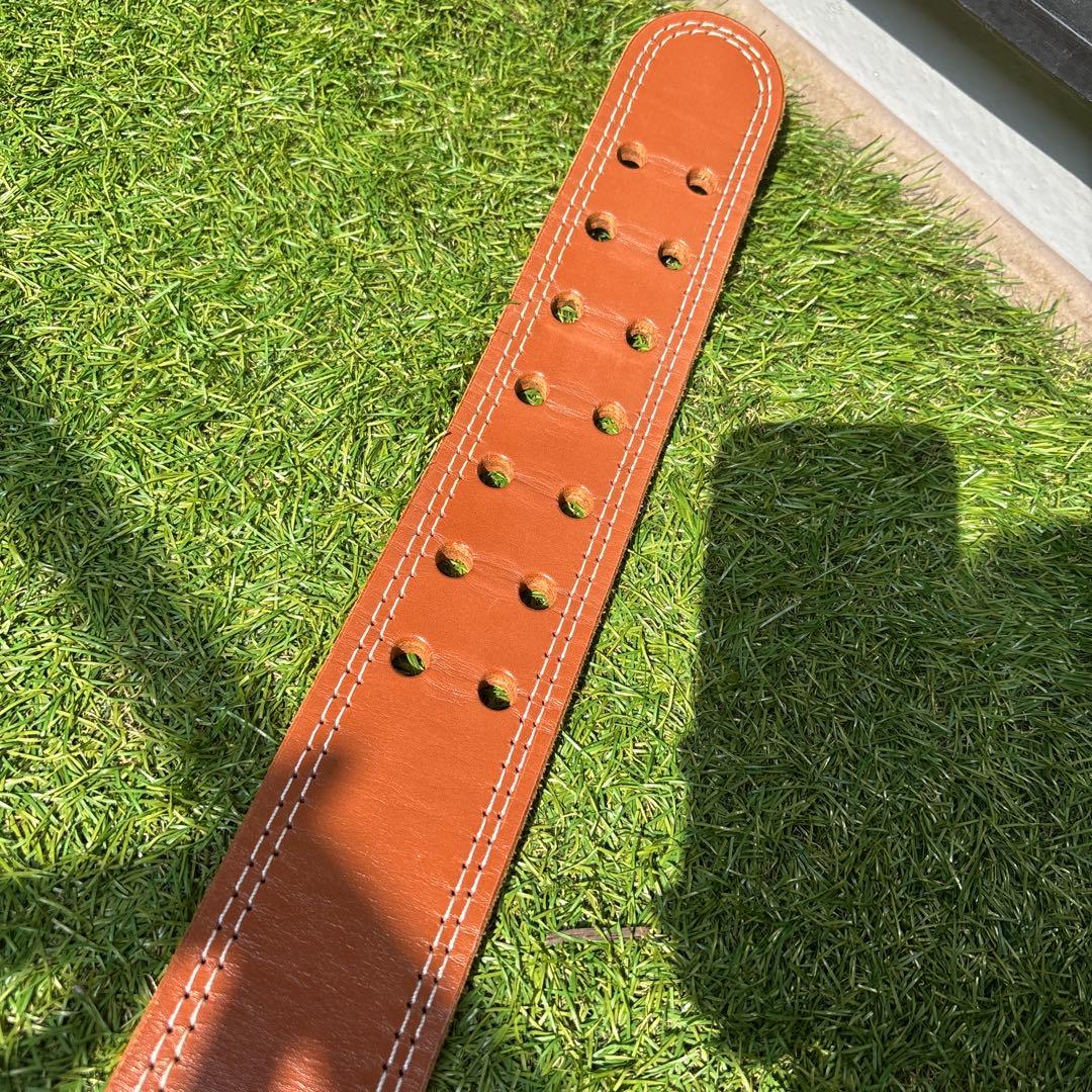 【美品】GOLD'S GYM トレーニングパワーベルトL