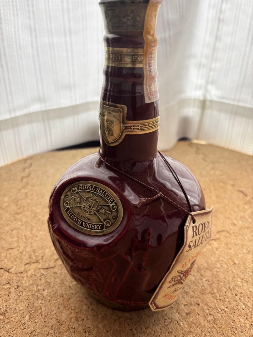 【古酒】ロイヤルサルート 21年 スコッチウイスキー　赤　最終値下げ