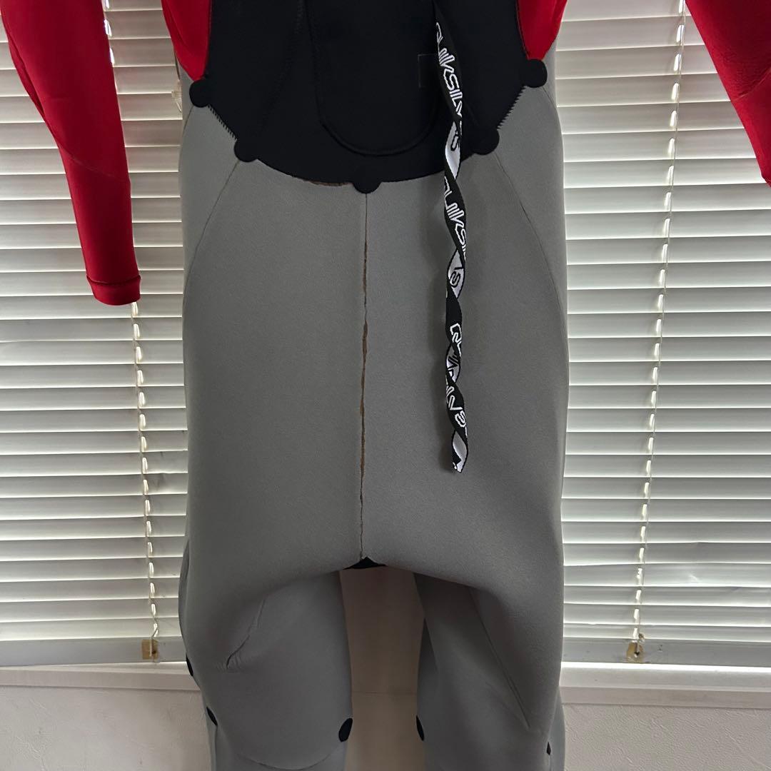 【良品】クイックシルバー　メンズウエットスーツ　ジャーフル　バックジップ　M