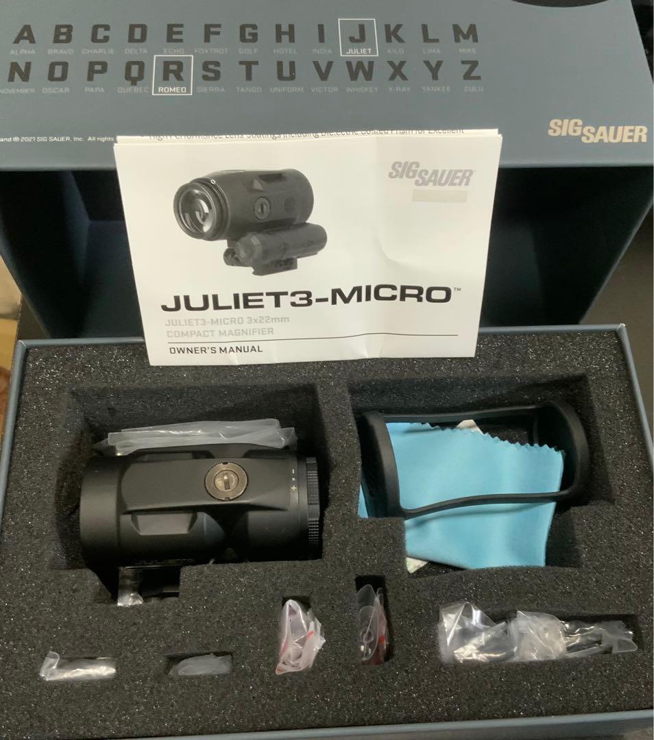 実物　SIG SAUER JULIET3 マグニファイア