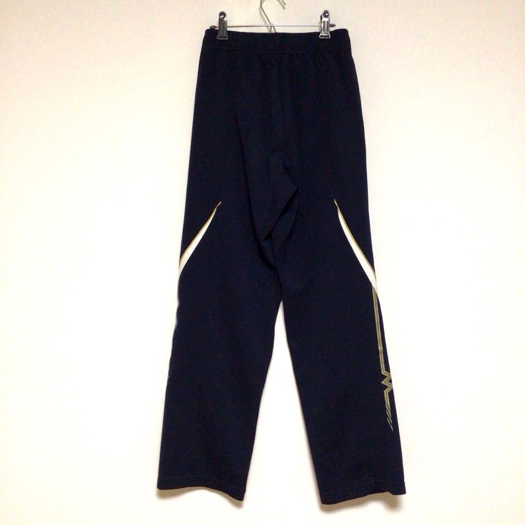 MIZUNO セットアップジャージ 上下セット 紺白金 S メンズ 美品