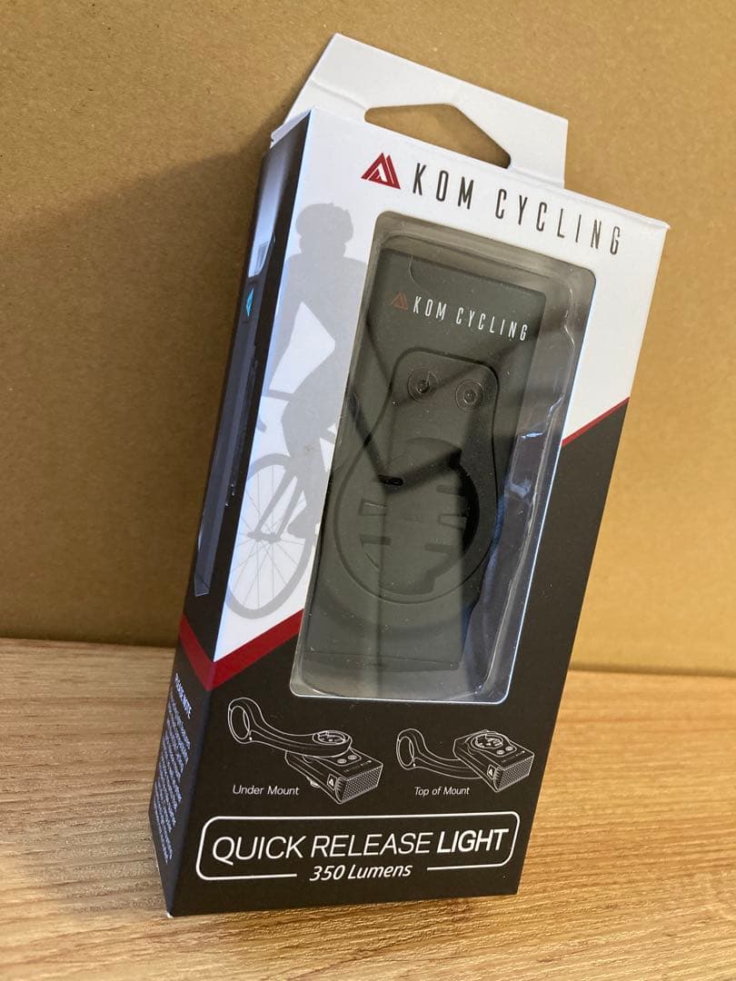 アクセサリー KOM Cycling Quick Release Light 350