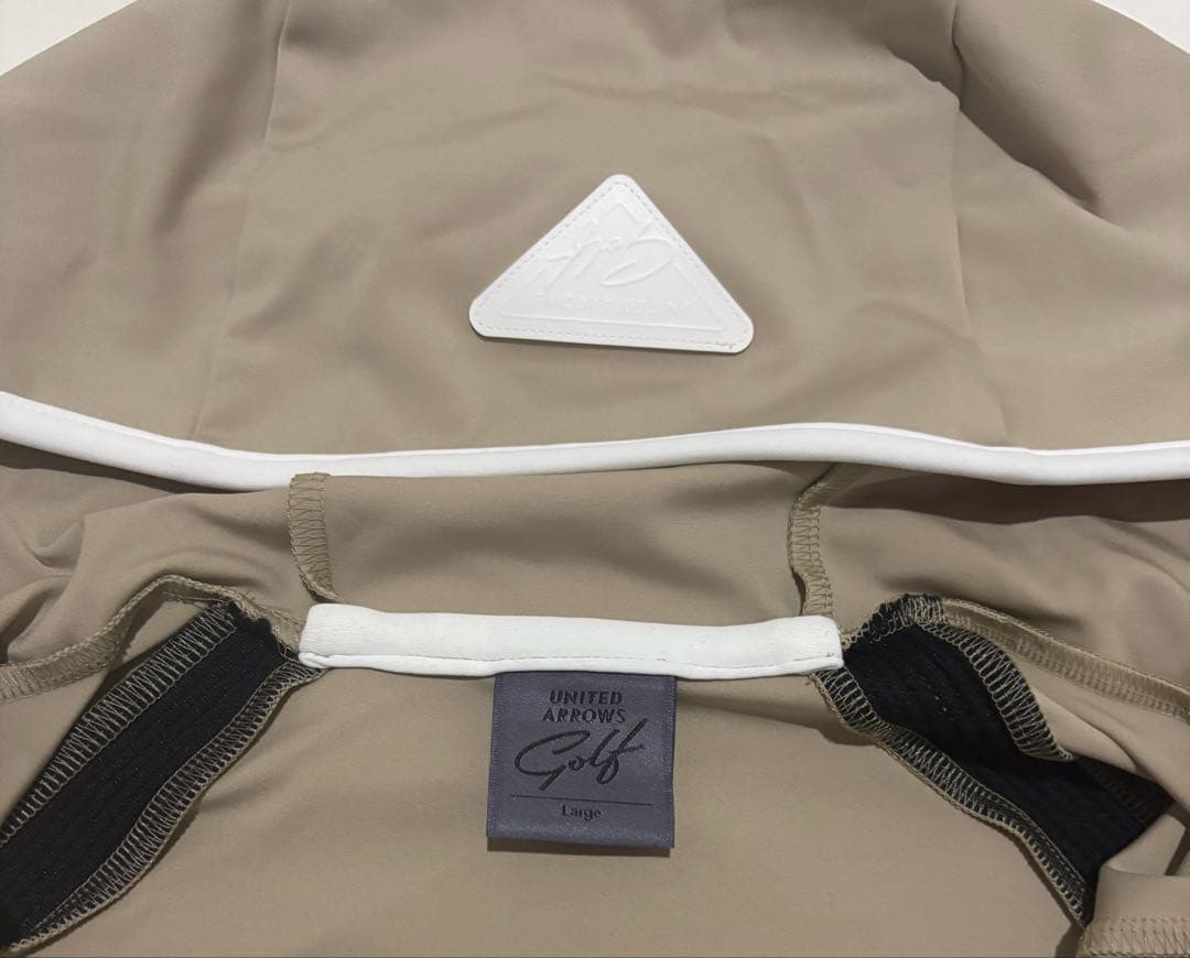 ユナイテッドアローズゴルフ　ジップフーディ　パーカー　ゴルフウェア