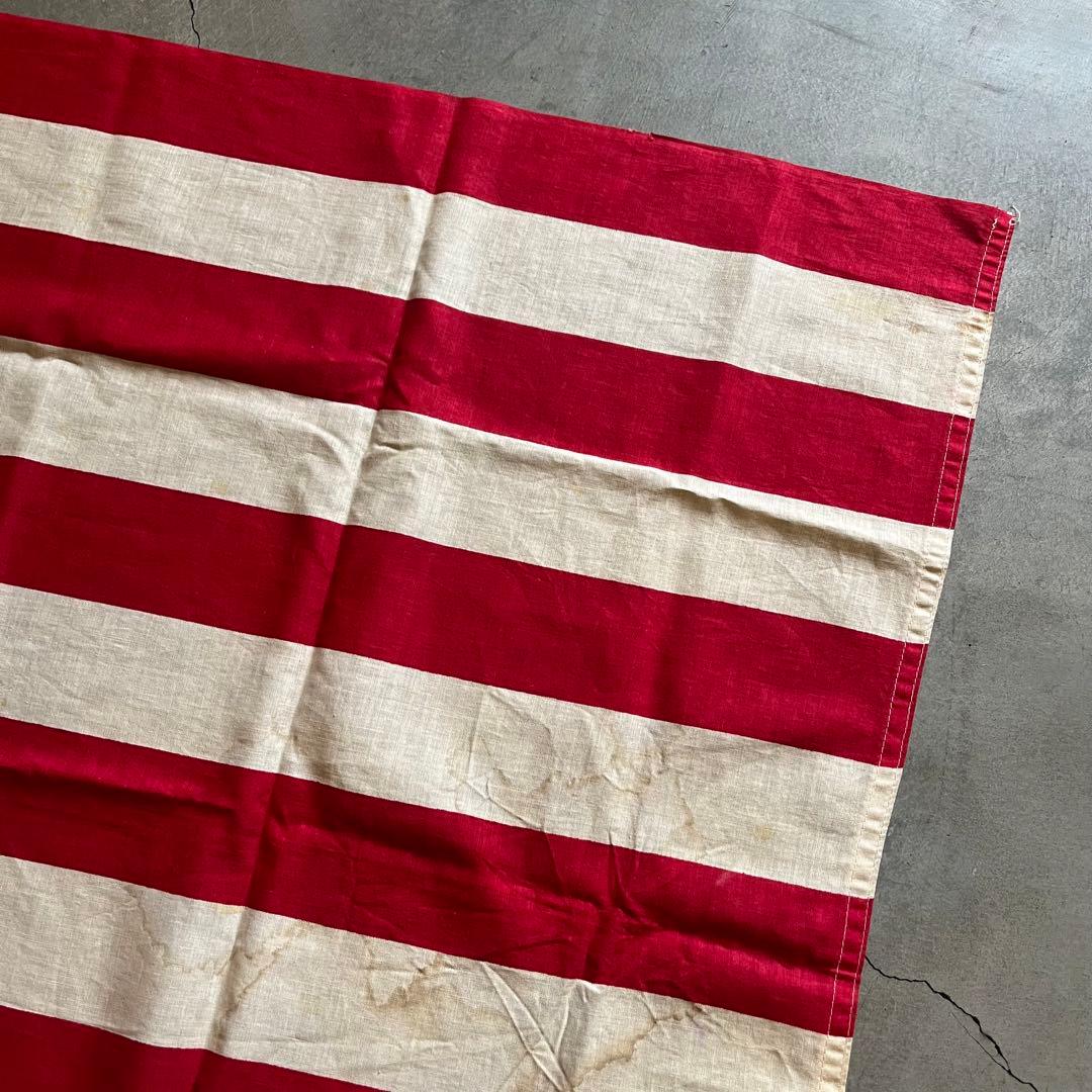 アメリカ 星条旗 50スター コットン ビンテージ アンティーク ディスプレイ