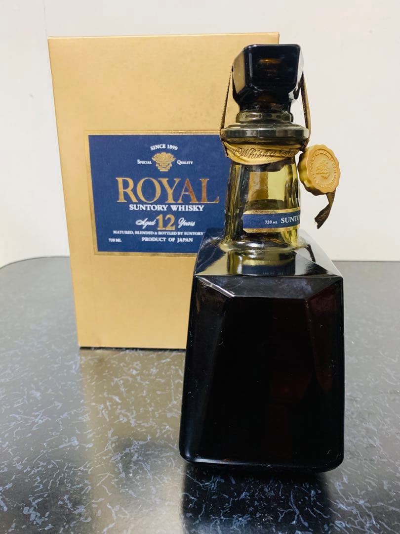 未開栓 SUNTORY  プレミアム12年 ブルーラベル 720ml