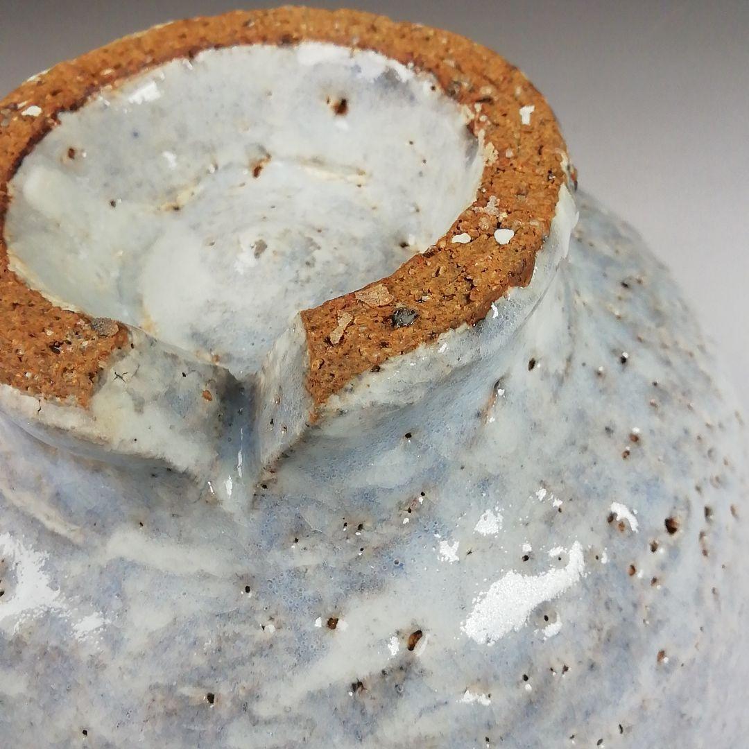 Ｔ５５　茶碗　『粉引茶碗』『斎藤乾一作』　共箱　抹茶碗　茶道具