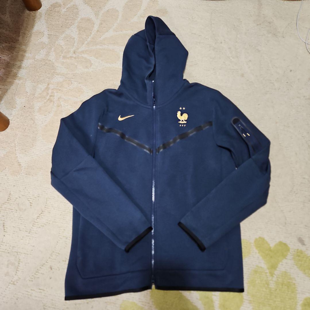 Nike フランス代表 フード付きジャケット Lサイズ ネイビー