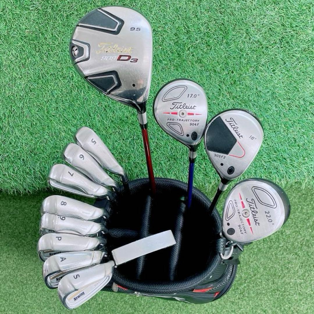 Titleist 909D3 13本 ゴルフクラブセット 904F N2196