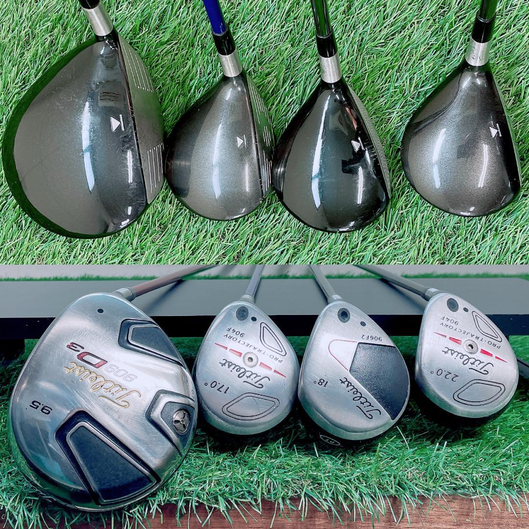 Titleist 909D3 13本 ゴルフクラブセット 904F N2196