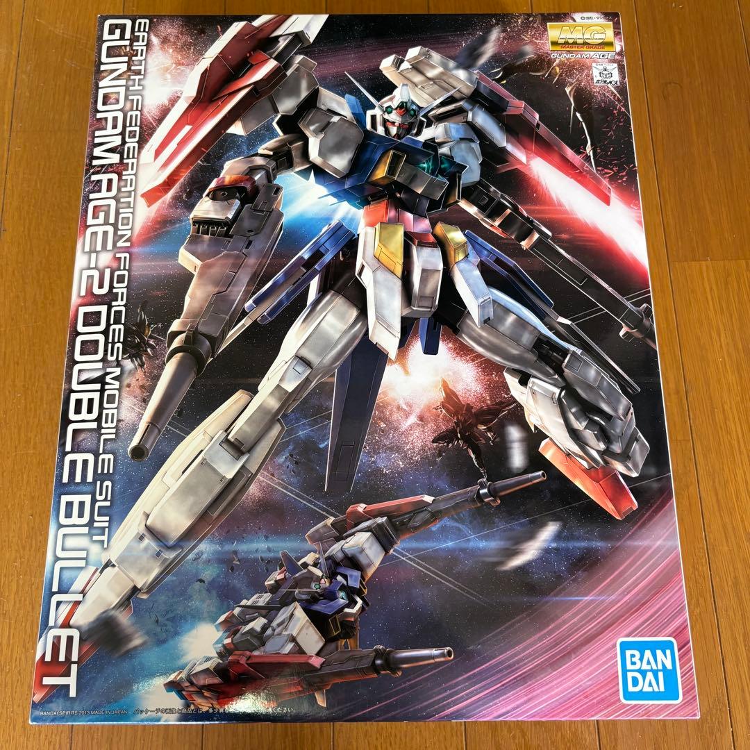 激レア バンダイ ガンダムMG ガンプラAGE-2 ダブルバレット 未組立 新品