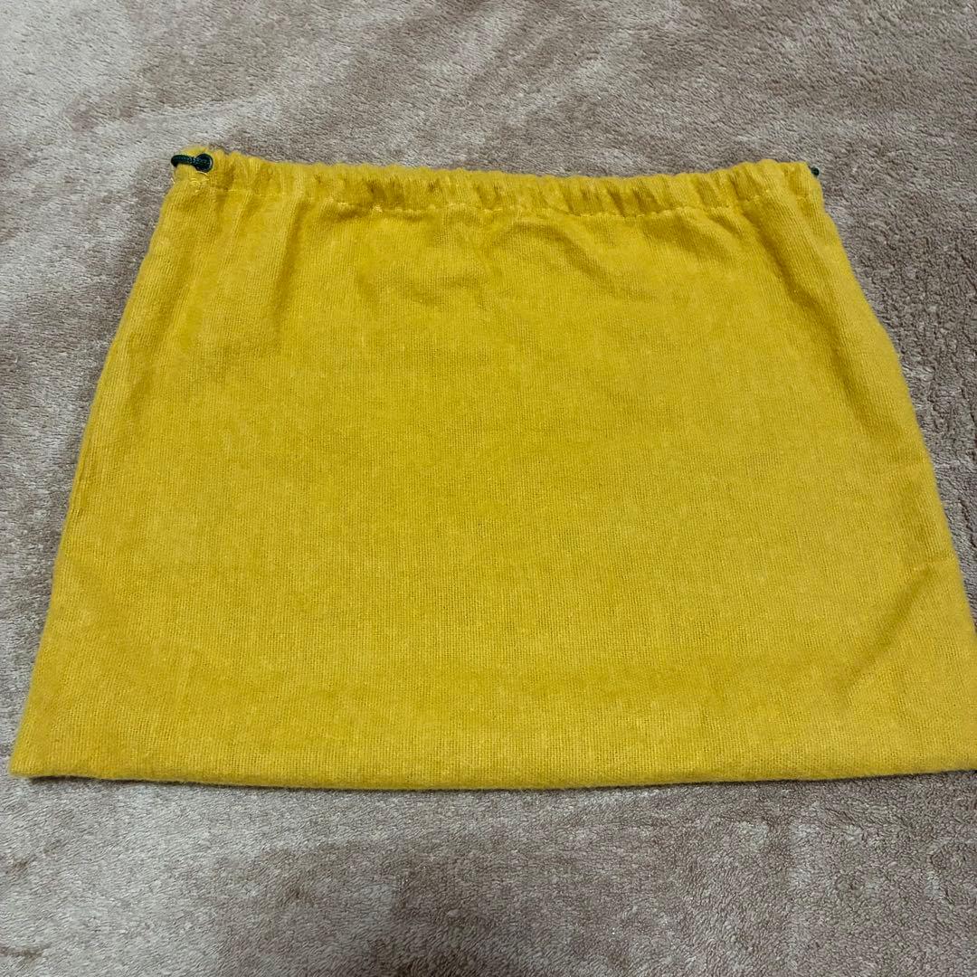 【未使用】IL BISONTE レザー ペンケース ヌメ　保存袋付き