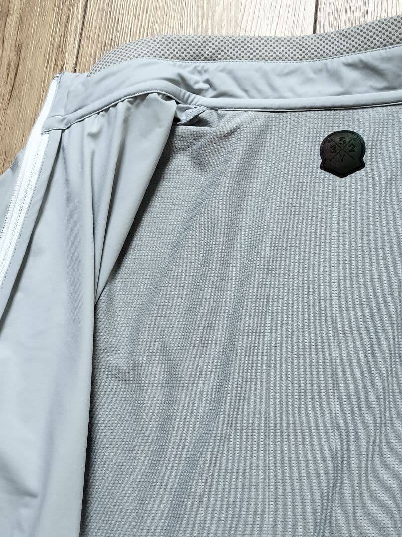 人気のSY32★春夏 ライトグレー メッシュ仕立て ジャケット&パンツ M