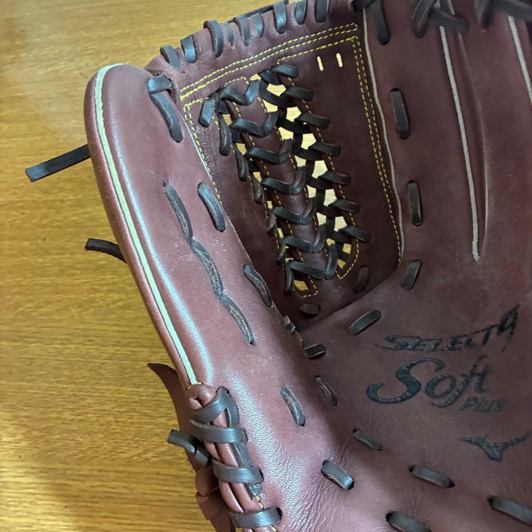 ミズノ セレクト9 一般軟式 グローブ グラブ 内野用 美品