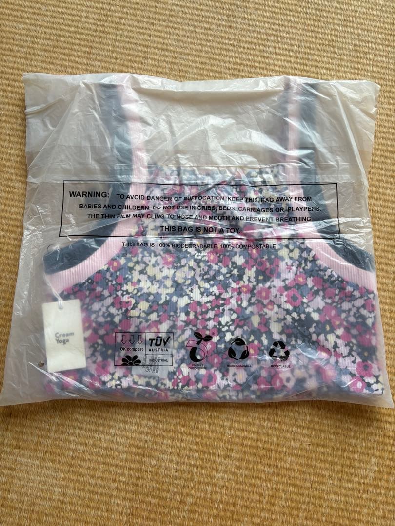 【新品・未使用】ジャザサイズ アパレル 花柄 上下セット Mサイズ