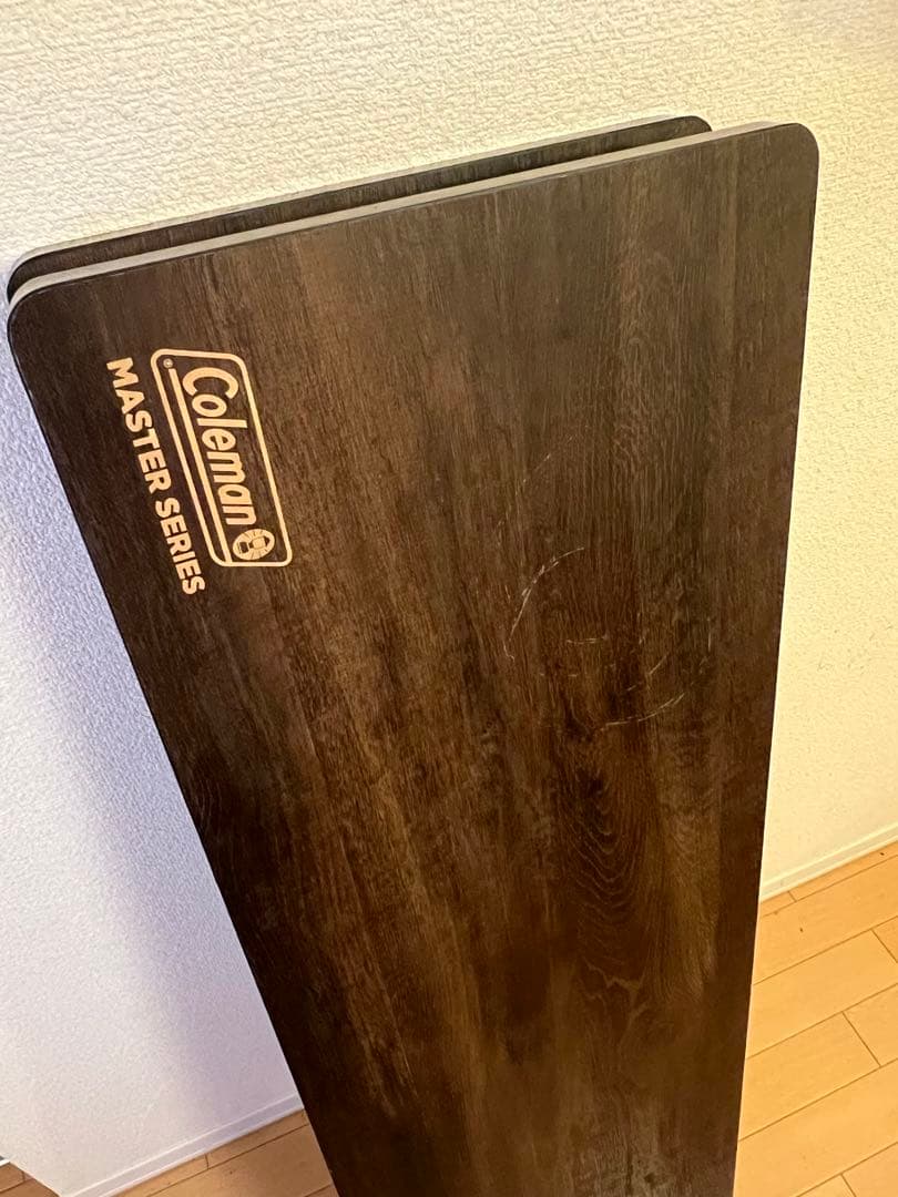 【コールマン】バタフライテーブル／１２０　高さ3段階　収納ケース付